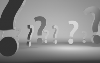 question marks