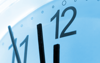 clock showing time running our for company filing deadlines